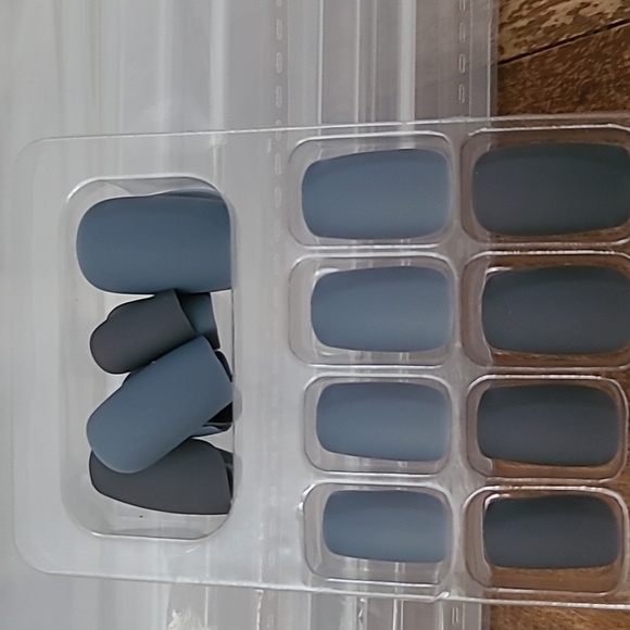 2/$16 Gray Ombre Coffin Press On Nails - Picture 11 of 13